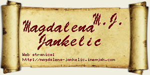 Magdalena Jankelić vizit kartica